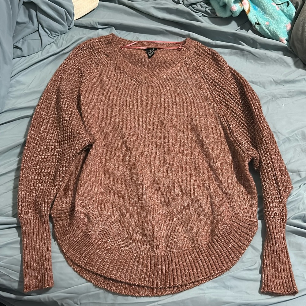 Rue 21 xs super soft burgundy sweater